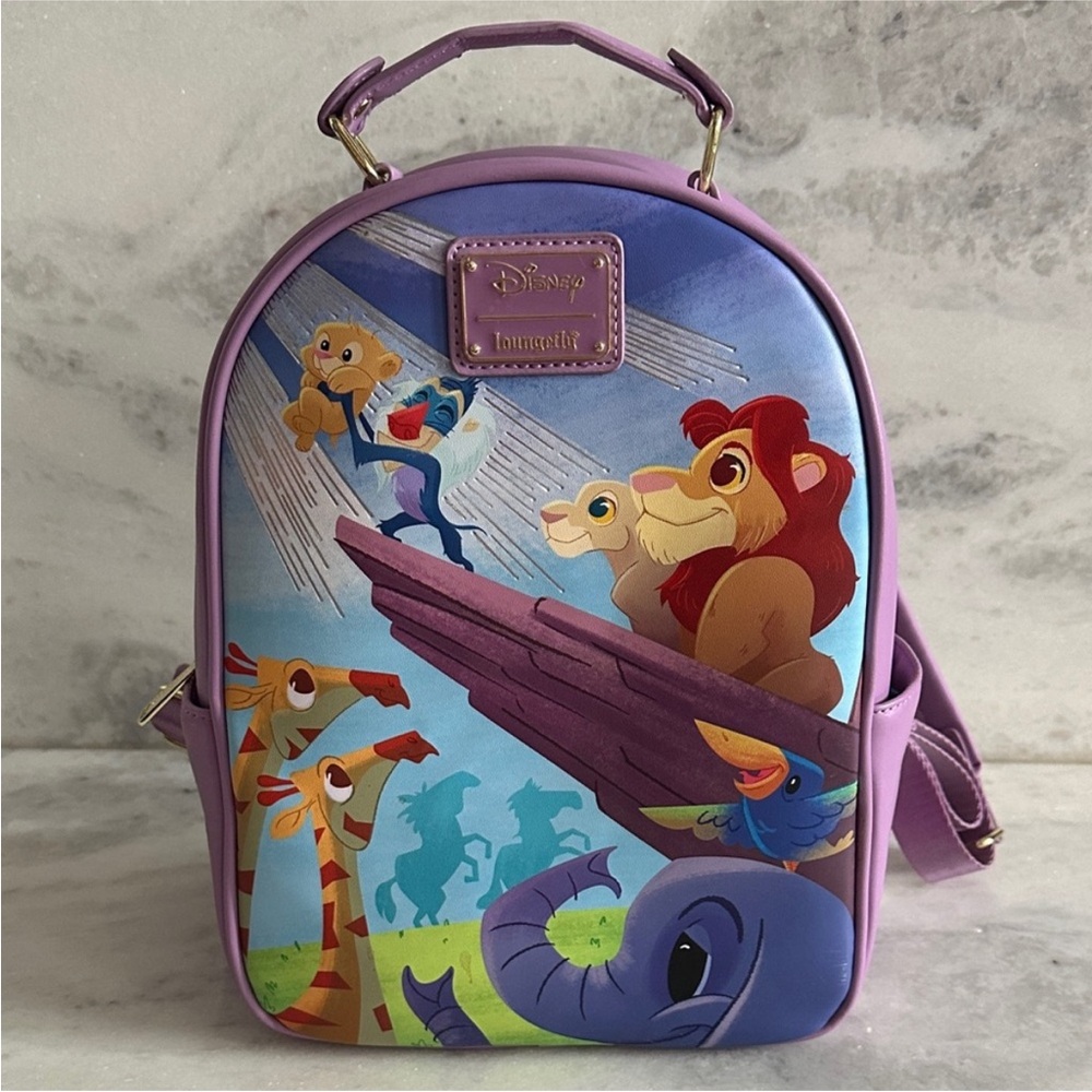 Disney Purple Lion King Kids Backpack